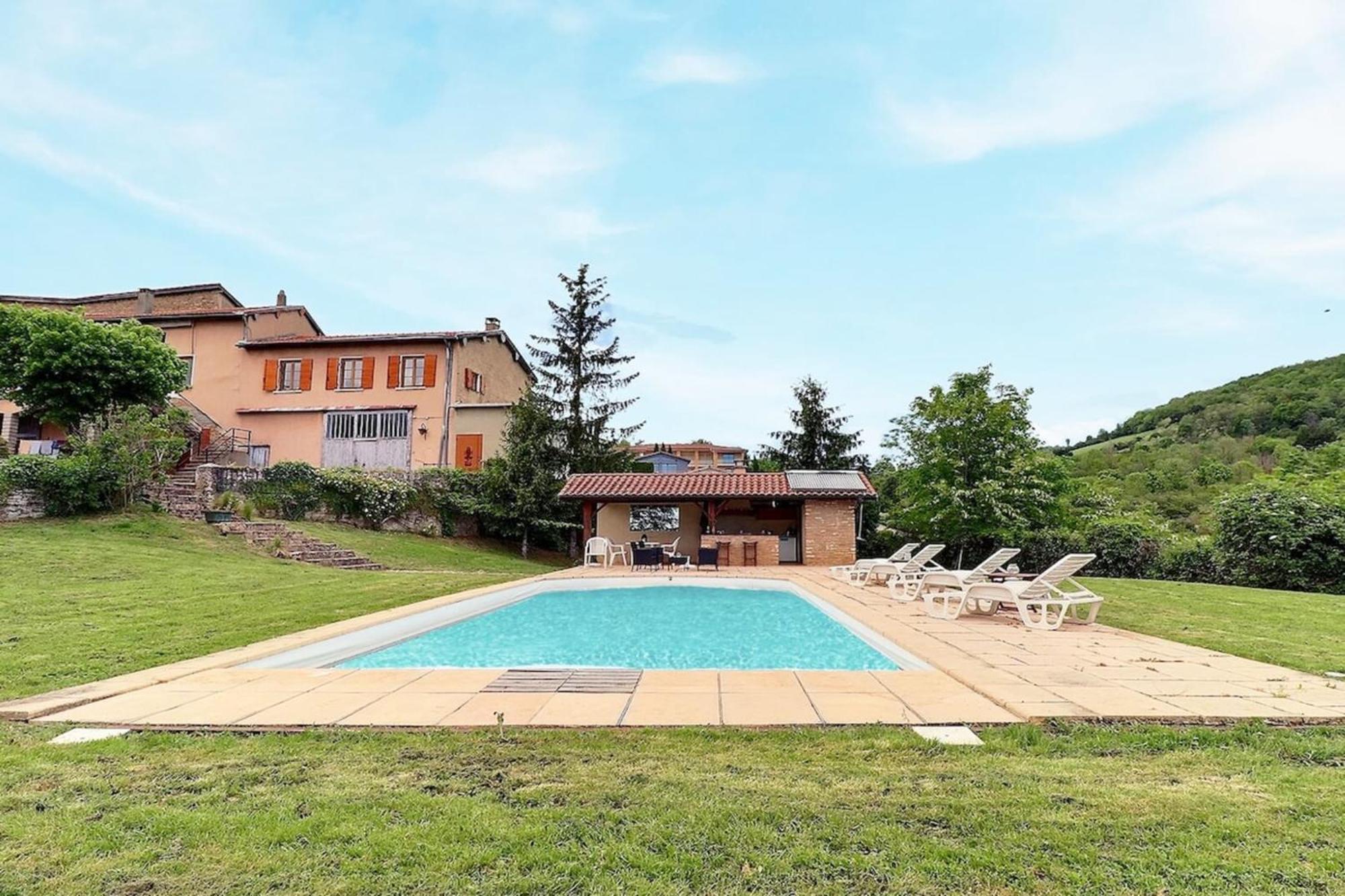 Saint-Fortunat - Authentic Home With Pool - Saint-Didier-Au-Mont-D'Or Ngoại thất bức ảnh
